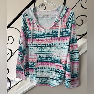 Koolaburra Multicolor Tie-Dye Hoodie